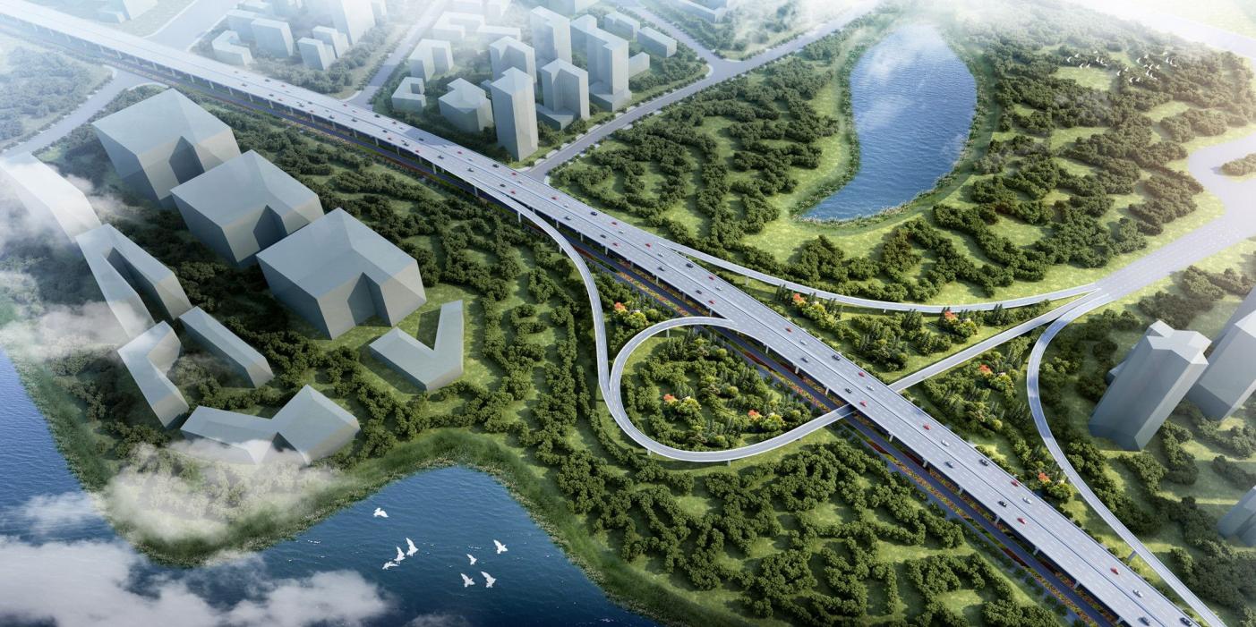 高新八路市政化改造工程(武阳高速共线段)
