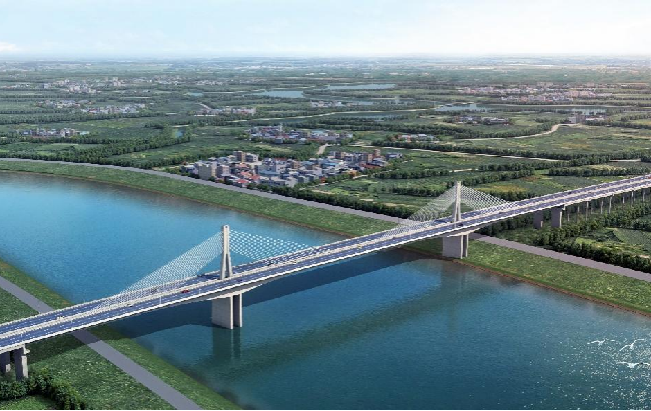 武鄂连接通道—高新二路(未来三路~区界）桥梁施工监测